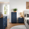 Granville Modern 3-Piece Dresser Set in Midnight Blue | Ensemble de commode 3 pieces Granville Modern en bleu minuit