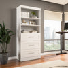 Bestar Pur 36 W Closet Organizer with Drawers - White|Organisateur de garde-robe Pur de Bestar de 36 po (L) avec tiroirs - blanc