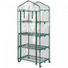 Outsunny Portable Greenhouse With 4 Tier Shelves, Plastic Cover, Clear|Outsunny Serre Portative Avec Etageres A 4 Niveaux, Transparent