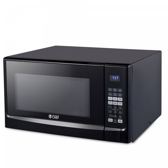 CHM Series Commercial Chef 1.4 Cu. Ft. Countertop Microwave Oven, CHM14110B6C Countertop Microwave Larger 1cuft