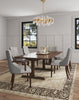 Shubert Modern 6-Piece Dining Chair Set in Light Gray | Ensemble de 6 chaises de salle a manger Shubert Modern en gris clair