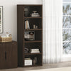Rivington Modern 28" Open Bookcase in Dark Walnut | Bibliotheque ouverte moderne Rivington 28" en noyer fonce