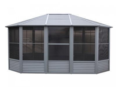 Gazebo Penguin Florence - Solarium 12x15 Metal Roof|Gazebo Penguin Florence - Solarium 12x15 Toit d'acier