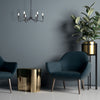 Dainolite Clayton 6 Light Chandelier Matte Black Lamp|Lustre Clayton de Dainolite avec fini noir mat et 6 ampoules