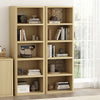 Rivington Modern 28" Open Bookcase in Natural Oak - Set of 2 | Bibliotheque ouverte moderne Rivington 28" en chene naturel - Lot de 2