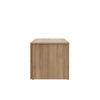 Nordika James Nightstand With 2-Drawers - Brown Oak|Table de nuit James Nordika à 2 tiroirs - chêne brun