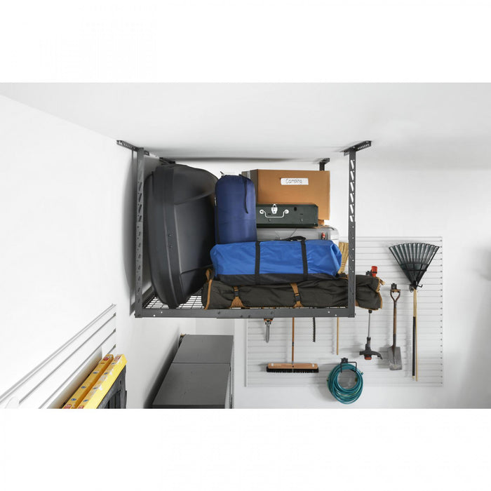 Gladiator Overhead Gearloft™ Hammered Granite Storage Rack - 4' x 4'