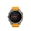 Garmin Fēnix 8 Amoled Sapphire Smartwatch 51mm - Gps, Compass, Gyroscope And Barometric Altimeter | Montre Intelligente Garmin Fēnix 8 Amoled Sapphire 51mm - Gps, Boussole, Gyroscope Et Altimetre Baro