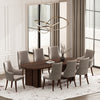 Connie Modern 8-Piece Dining Chair Set in Taupe | Ensemble de 8 chaises de salle a manger Connie Modern en taupe