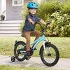 Costway 16" Kids Bike For 4-7 Years Old Boys & Girls With Adjustable Seat Handbrake Reflectors Blue
