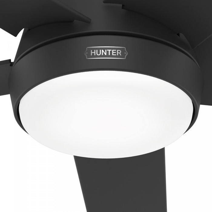 Skyflow Ceiling Fan with Light Fixture - Black