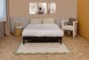Smart Base Essential Double Platform Bed Frame - Black | Cadre de lit plateforme double Smart Base Essential - noir