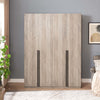 Lee Modern 2-Piece Wardrobe Closet in Rustic Gray Armoire | Armoire-penderie moderne Lee 2 pieces en gris rustique