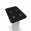 Kanto SX26 26" Fillable Speaker Stands with Isolation Feet and Fillable Channel - Pair, White | Pieds d'enceintes Kanto SX26 26" remplissables avec pieds isolants et canal de remplissage - paire, blanc