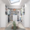 Bestar Florence 94" Modular U-Shaped Walk-In Closet System with Rods and Storage - White|Système de pièce-penderie en forme de U modulaire Florence de Bestar de 94 po avec tringles et rangement - blanc