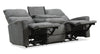 Quest 82.5" Chenille Fabric Power Reclining Sofa - Grey | Sofa à inclinaison électrique Quest de 82,5 po en tissu de chenille - gris