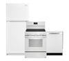 Frigidaire 3-Piece Kitchen Appliance Package – White | Ensemble de 3 électroménagers Frigidaire pour la cuisine - blanc
