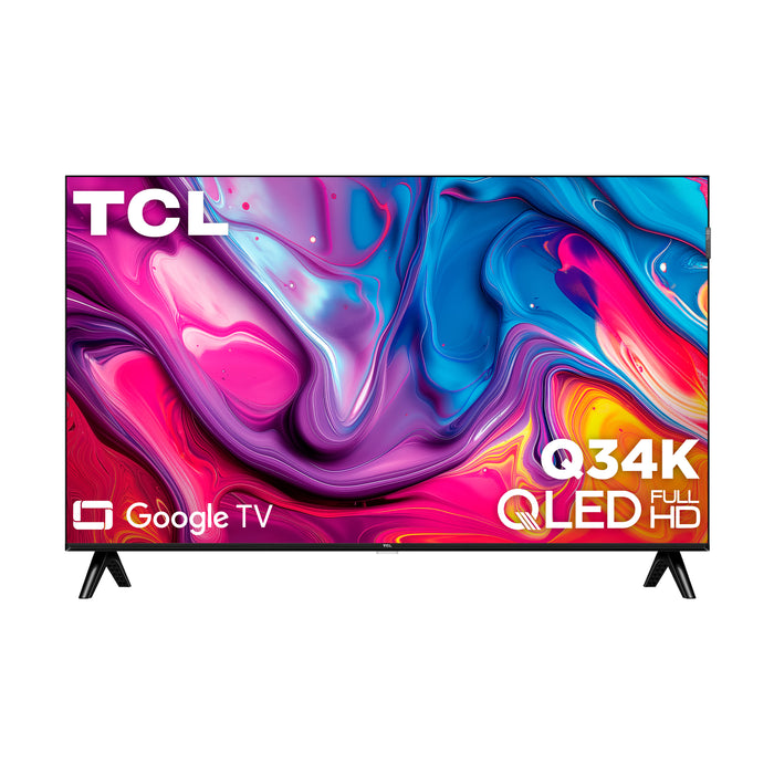 TCL 32\" Q34K QLED 1080P FHD Smart Google TV (32Q34K) – 2025 Model