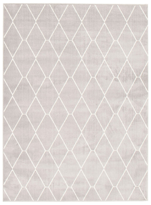 August Grey-White 6'7\" x 9'6\" Area Rug