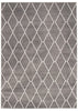 August Dark Grey-White 6'7" x 9'6" Area Rug