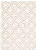 August Geod White-Grey 6'7" x 9'6" Area Rug