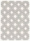 August Geod White-Navy 7'10\" x 10'2\" Area Rug