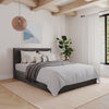 Nordika Full Panel Headboard - Grey | Tête de lit à panneaux Nordika pour lit double - grise | D08HBFM2