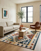 Mosaic Taupe/Copper Machine Washable Area Rug - 5'0" x 7'0"|Carpette Mosaic taupe et cuivre lavable à la machine - 5 pi 0 po x 7 pi 0 po|D86FCVJT