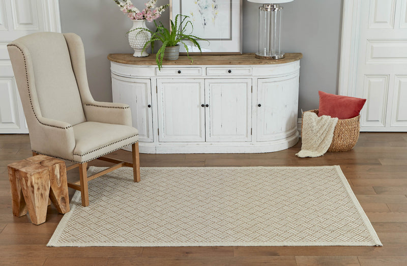 Eve Contemporary 7'10\" x 10'10\" Area Rug in Brown Indoor Area Rug