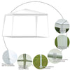 Costway 10'x10' Wedding Party Event Tent Canopy Gazebo Pavilion Cater Heavy Duty