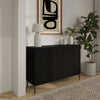 Connor 3-Door Buffet Accent Cabinet | Buffet 3 portes