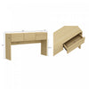 Linda Modern Console Table in Natural Oak Hall Table | Console moderne Linda en chene naturel