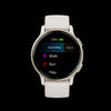 Garmin Vivoactive® 5 Smartwatch - Advanced Health & Fitness Tracking Features - Ivory And Cream Gold|Garmin Vivoactive® 5 Montre Intelligente - Fonctionnalites Avancees De Suivi De La Sante Et De La Co