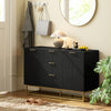 HOMCOM 3-Door Storage Cabinet Sideboard for Dining Room, Living Room