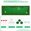 Costway 10 X 3.3 Ft Golf Putting Green Professional Golf Training Mat With 2 Golf Balls