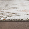 Quinto Twinkle Orange Shag Area Rug - 5'7" x 7'3"|Carpette à poil long Quinto Twinkle orange - 5 pi 7 po x 7 pi 3 po