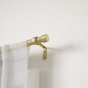 Umbra Cappa Gold Expandable 1" Curtain Rod - 66"-120" | Tringle à rideaux extensible Cappa de Umbra dorée de 1 po - 66 po à 120 po