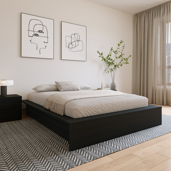 James Platform Bed Queen Bed