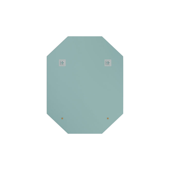 Forge 22 Inch Frameless Octagonal Mirror In Chrome