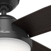 Dempsey Ceiling Fan with Light Fixture - Black | Ventilateur de plafond Dempsey avec luminaire - Noir