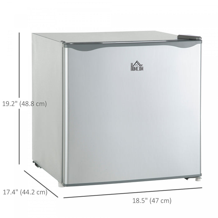 HOMCOM 1.1 Cubic Feet Compact Mini Freezer with Adjustable Temperature