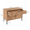 Dumbo Modern 2-Piece Dresser Set in Golden Brown | Ensemble moderne de commode 2 pieces Dumbo en brun dore