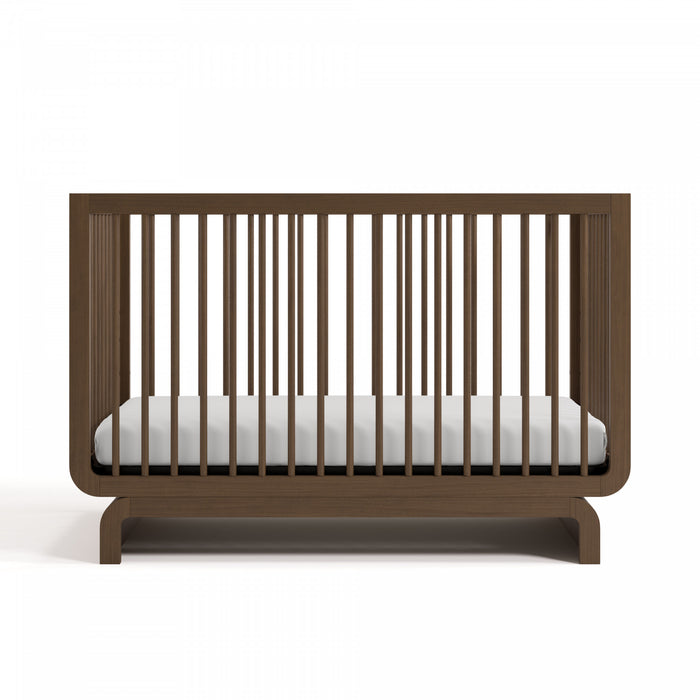 Storkcraft Santorini 5-In-1 Convertible Crib - Hazelnut