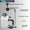 BrightDIAMOND 3/4HP Quietest Waste Disposer, LED Cabinet Light, Corded & Air Switch, MoonStone - WDD075TA2MS Food Disposer | BrightDIAMOND 3/4 HP Broyeur ultra-silencieux, DEL sous armoire, cordon/interrupteur, Blanc- WDD075TA1BO