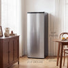 HOMCOM 7.0 Cu.Ft Upright Freezer, Compact Stand Up Freezer for Home, Silver
