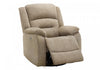 MONARCH SPECIALTIES 34" WIDE, LARGE UPHOLSTERED POWER RECLINING CHAIR, USB PORTS INCLUDED, BEIGE FABRIC, TRANSITIONAL RECLINER | MONARCH SPECIALTIES 34" DE LARGEUR, GRAND FAUTEUIL REMBOURRE INCLINABLE, PORT USB INCLUS, TISSU BEIGE, TRANSITIONNEL