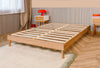 Smart Base Essential King Metal Platform Bed Frame - Natural | Cadre de très grand lit plateforme Smart Base Essential en métal - naturel