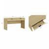Grace Modern 54" Office Desk in Natural Oak (2-Drawer) | Bureau moderne Grace 54" en chene naturel (2 tiroirs)