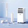 HOMCOM Portable Air Conditioner with 4 Modes and 215-344 Sq. Ft Coverage