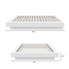 Marconi Platform Bed Frame King Bed | Lit Plateforme Marconi